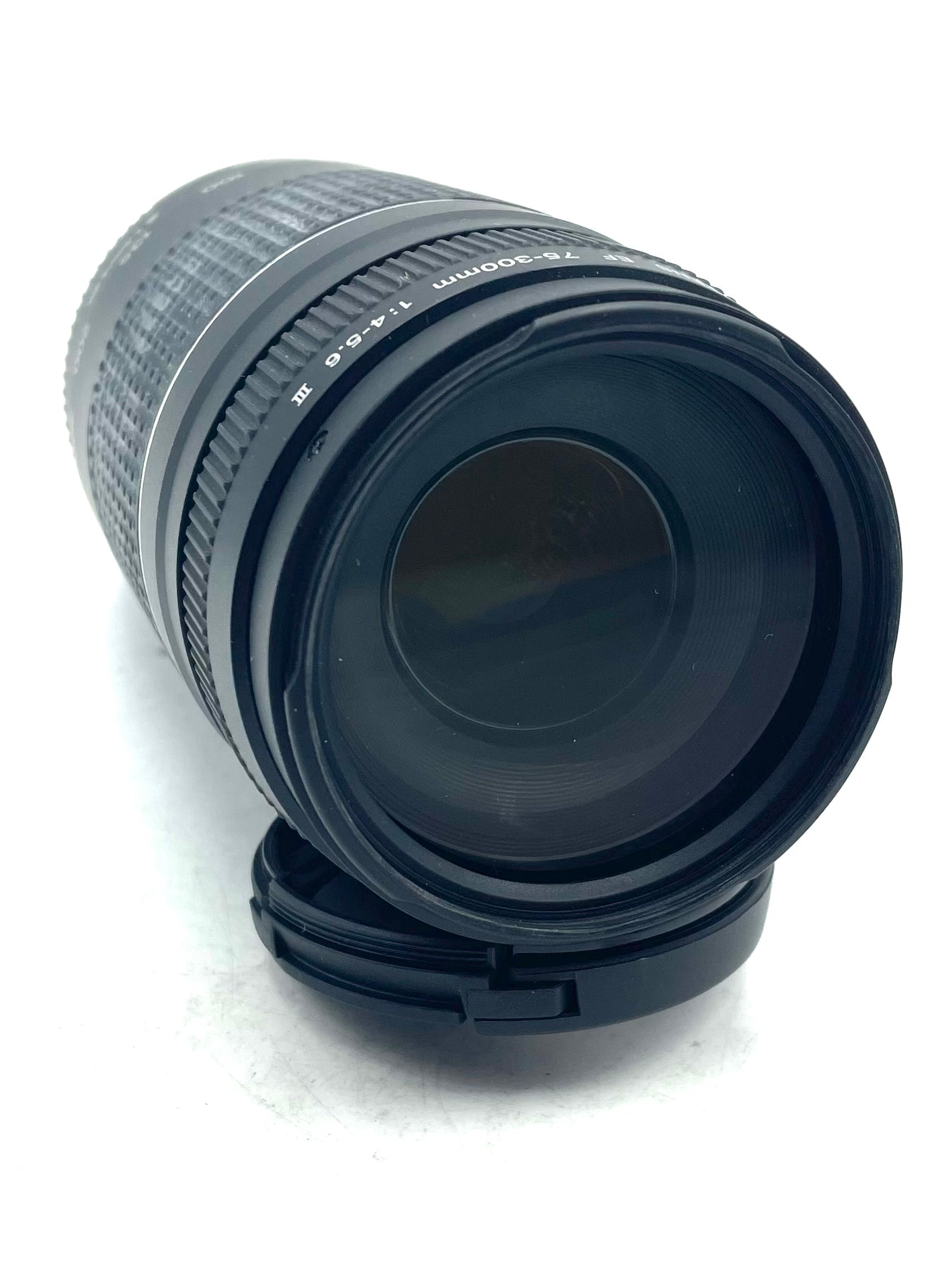 USED Canon 75-300mm F4-5.6 III EF Lens (Non-USM)