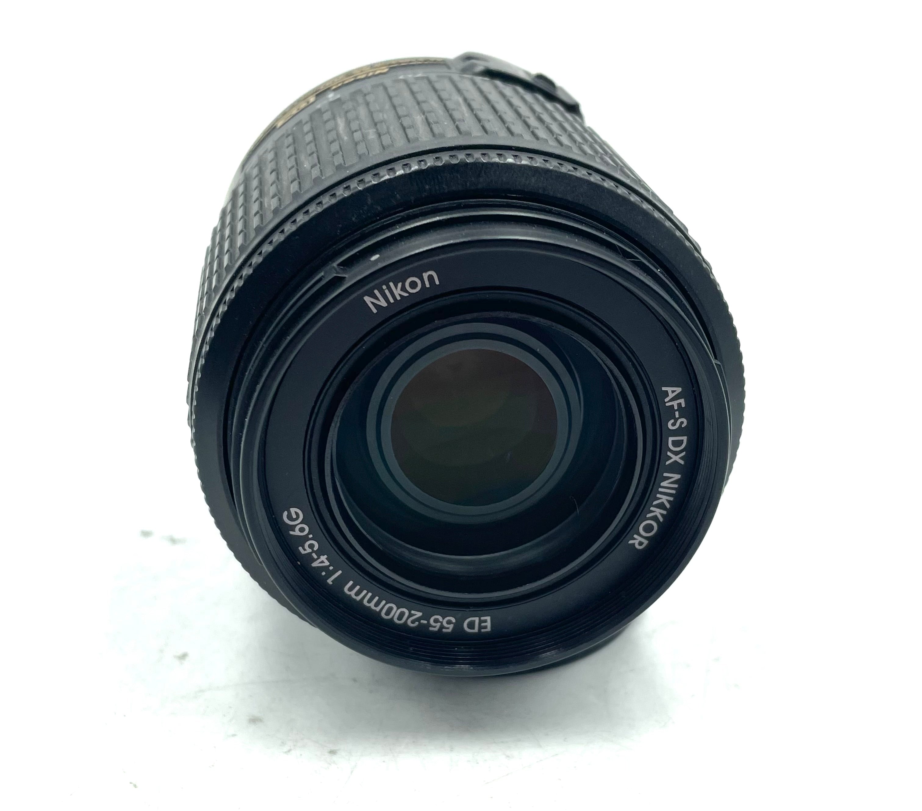 USED Nikon 55-200mm F4-5.6 G ED AF-S DX Lens