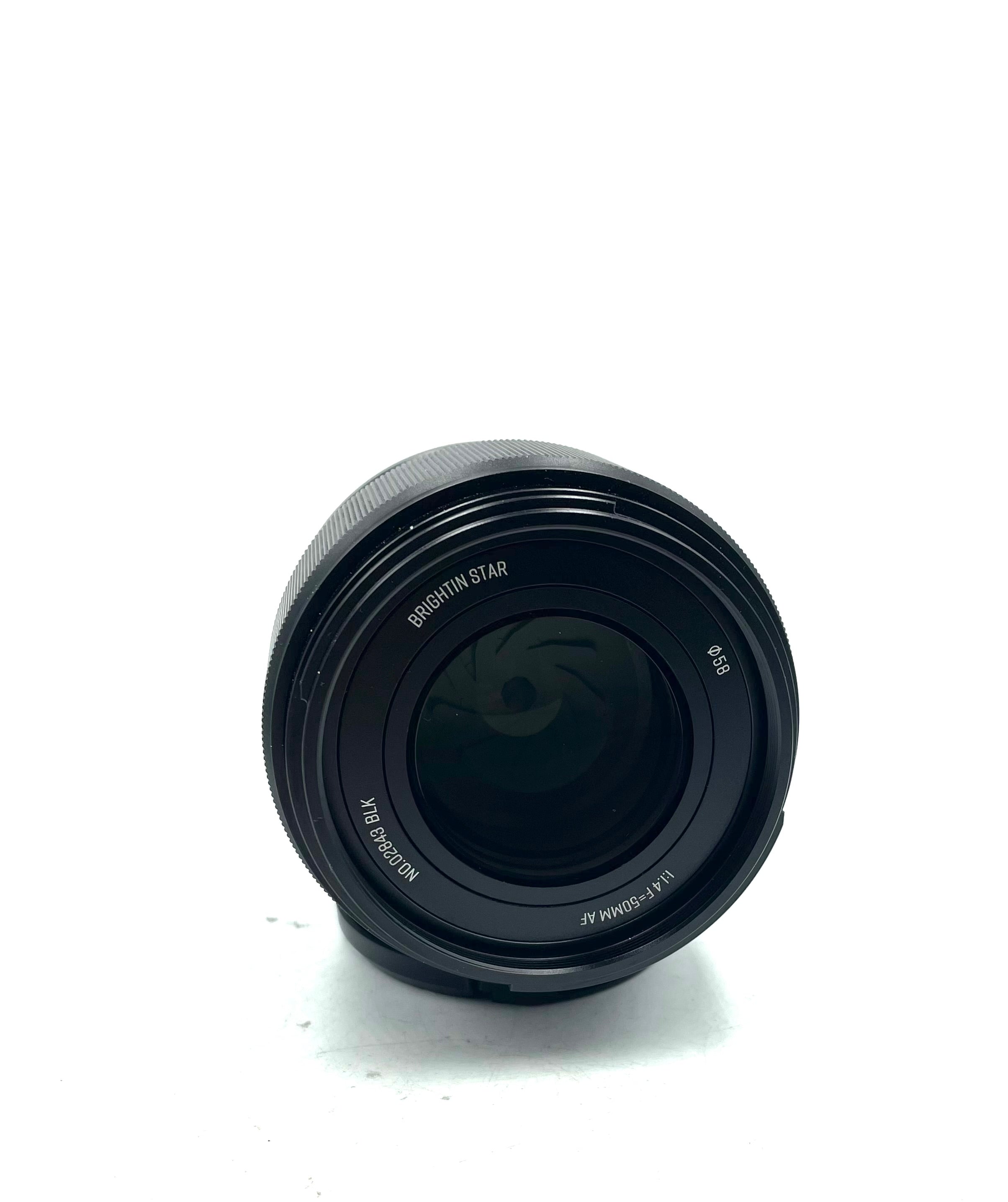 Used Brightin Star 50mm F1.4 APS-C AF Sony Lens