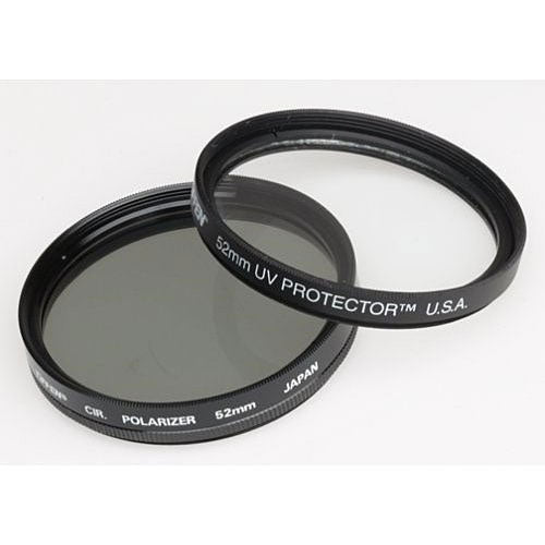 Tiffen 72mm Photo Twin Pack (UV  Protection & Circular Polarizing Filter)