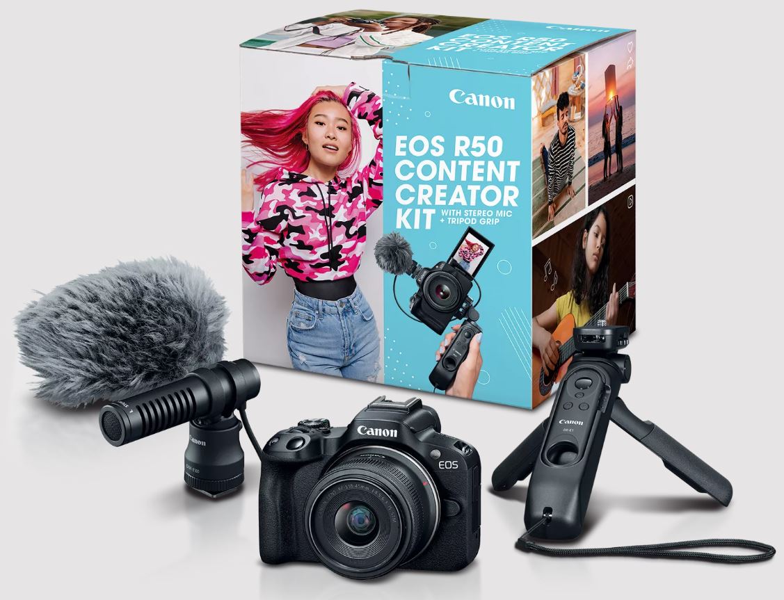 Canon EOS R50 Content Creator Kit