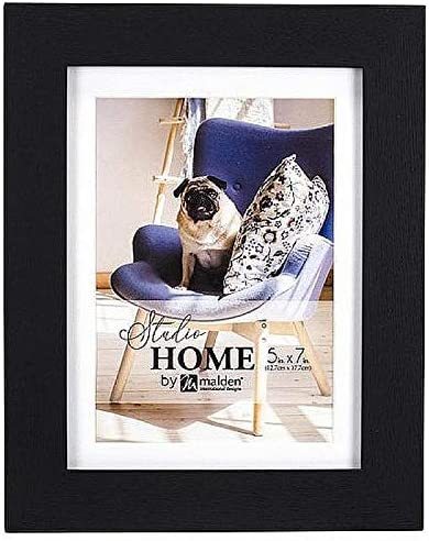 Malden 2420-57 5x7/6x8 Black Studio Frame