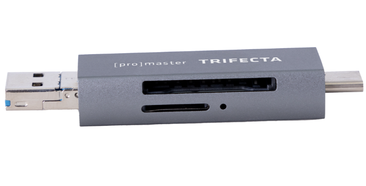 Trifecta UHS-I Card Reader SD & Micro SD