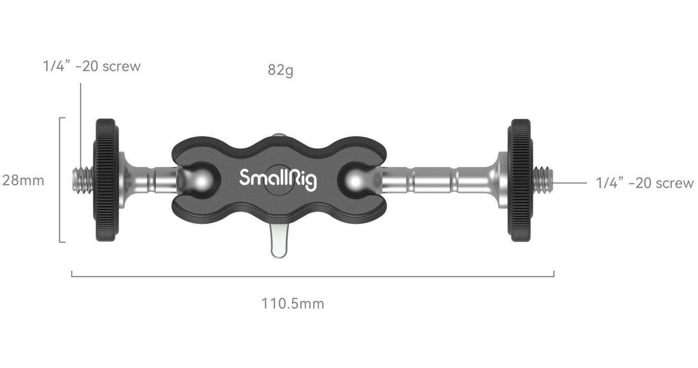 SmallRig Mini Magic Arm with Universal Dual Ball Head