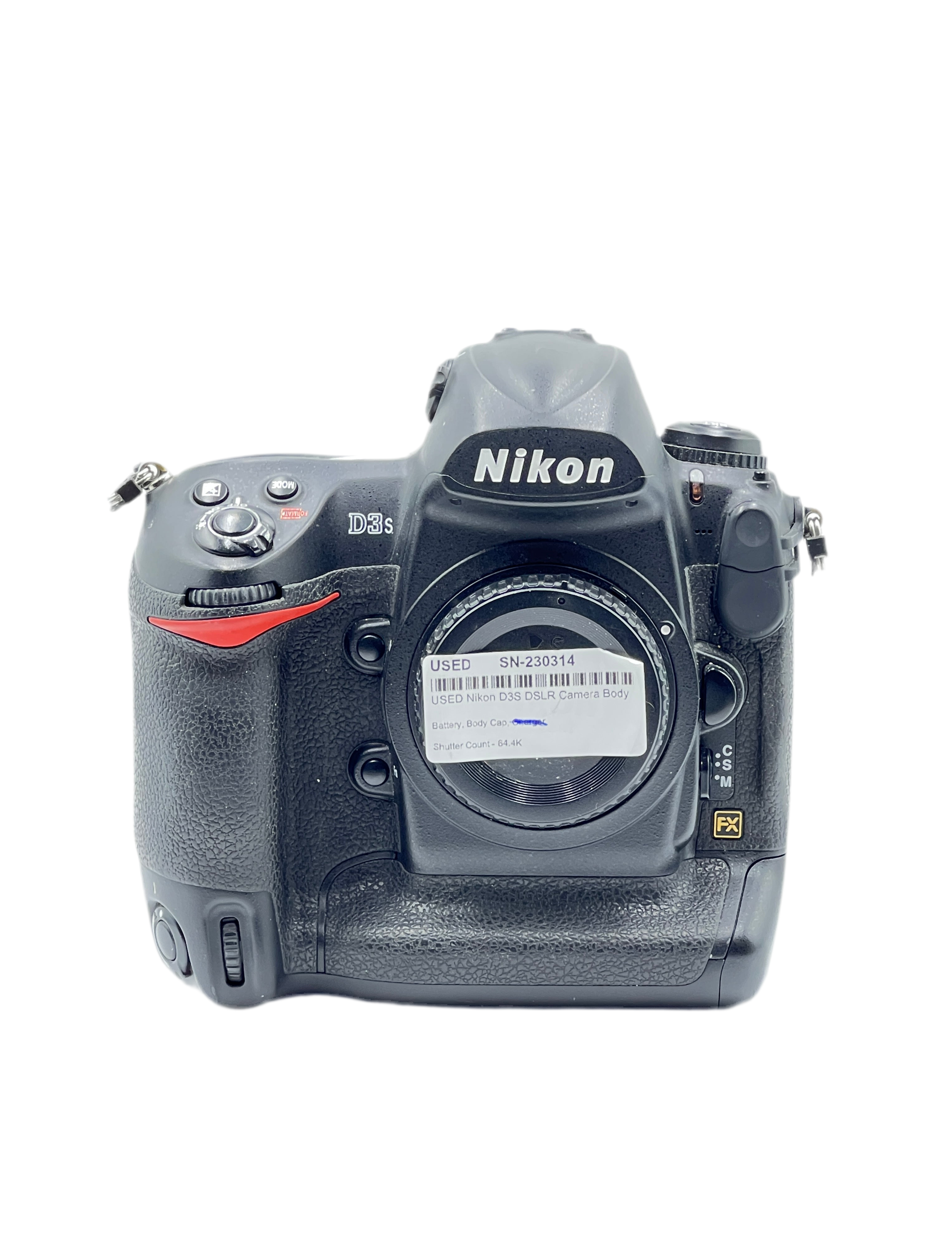 USED Nikon D3S DSLR Camera Body