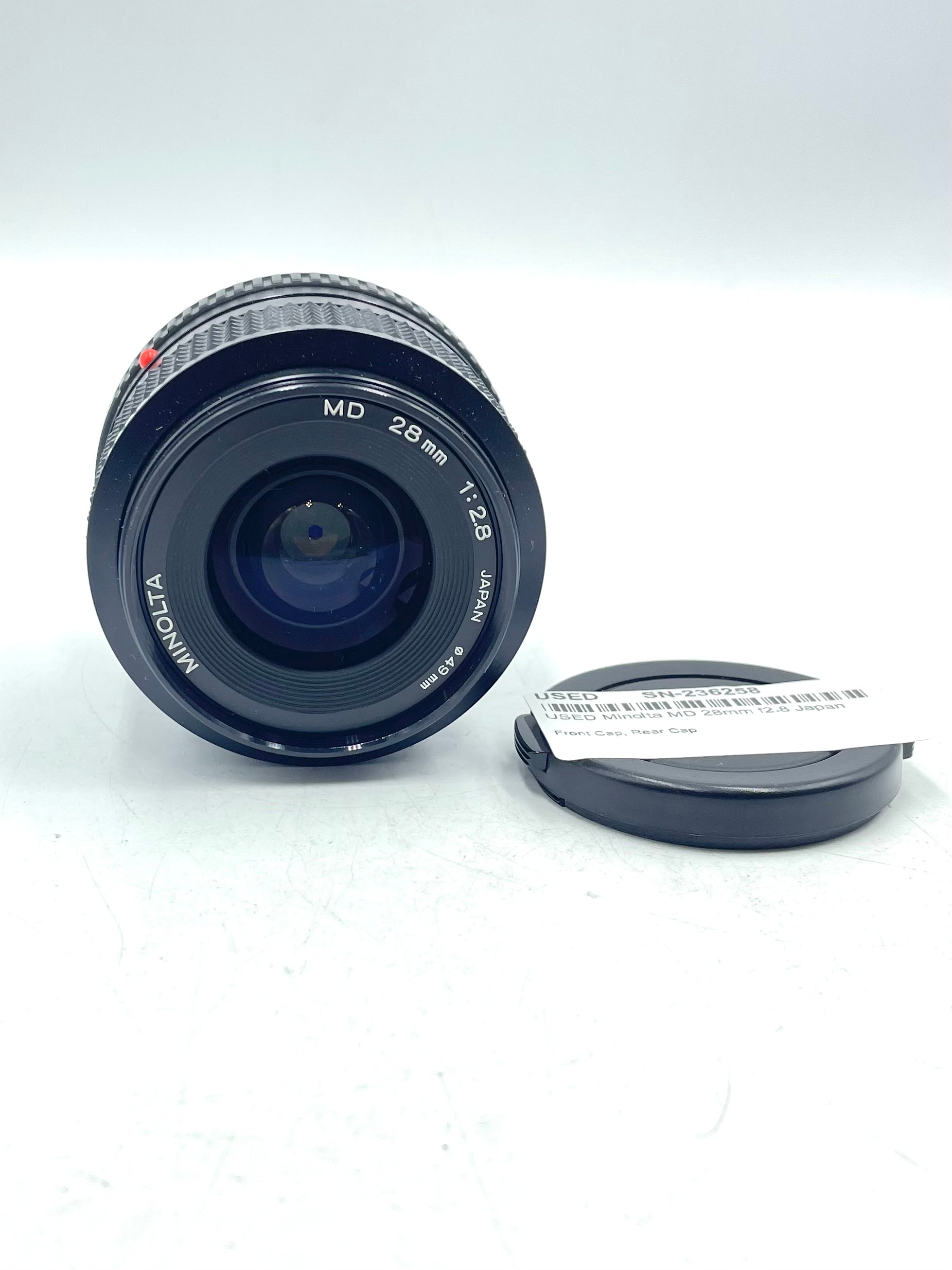 USED Minolta MD 28mm f2.8 Japan