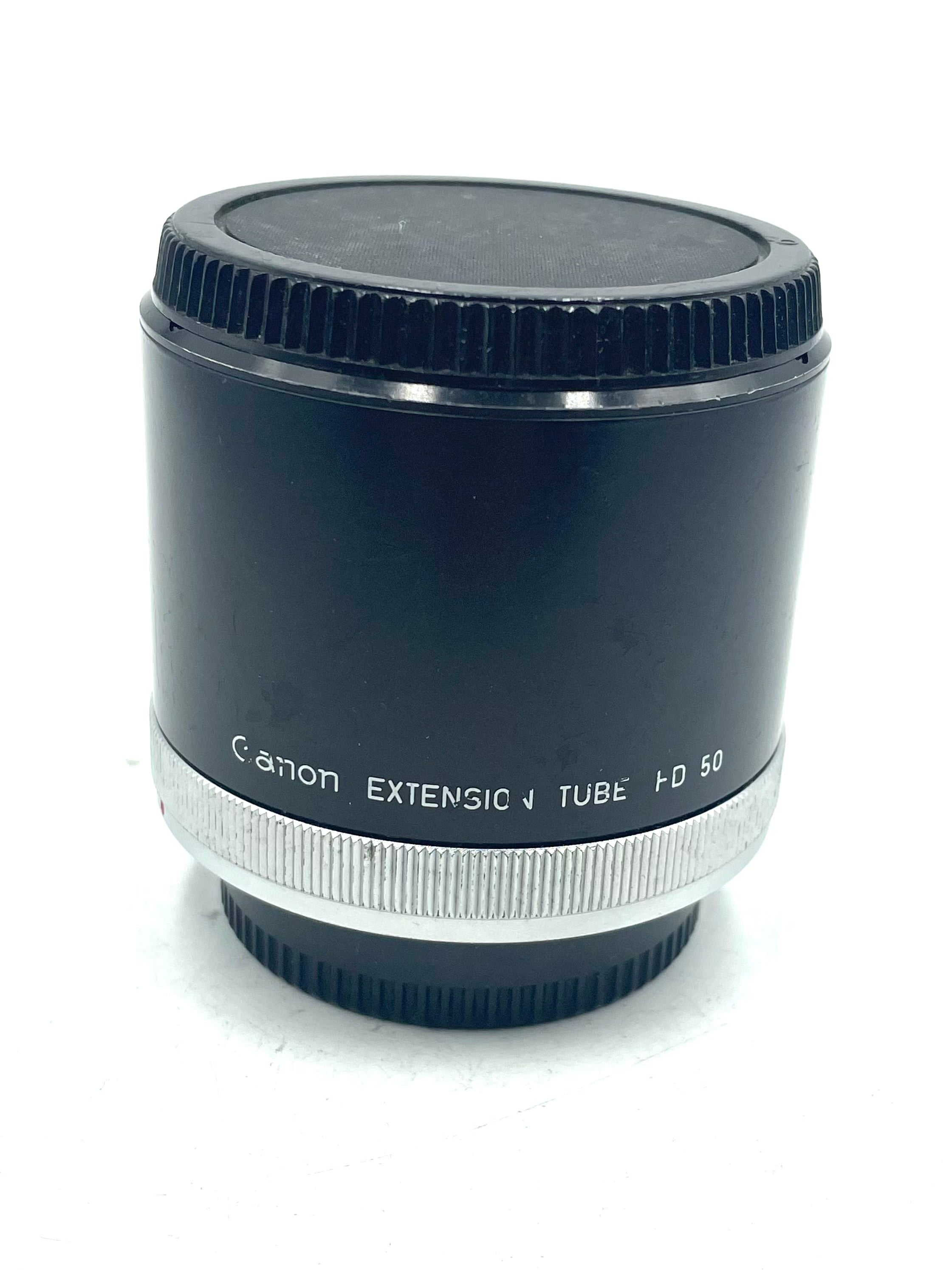 Used Canon 100mm f4 FD Macro w/ Extension Tube