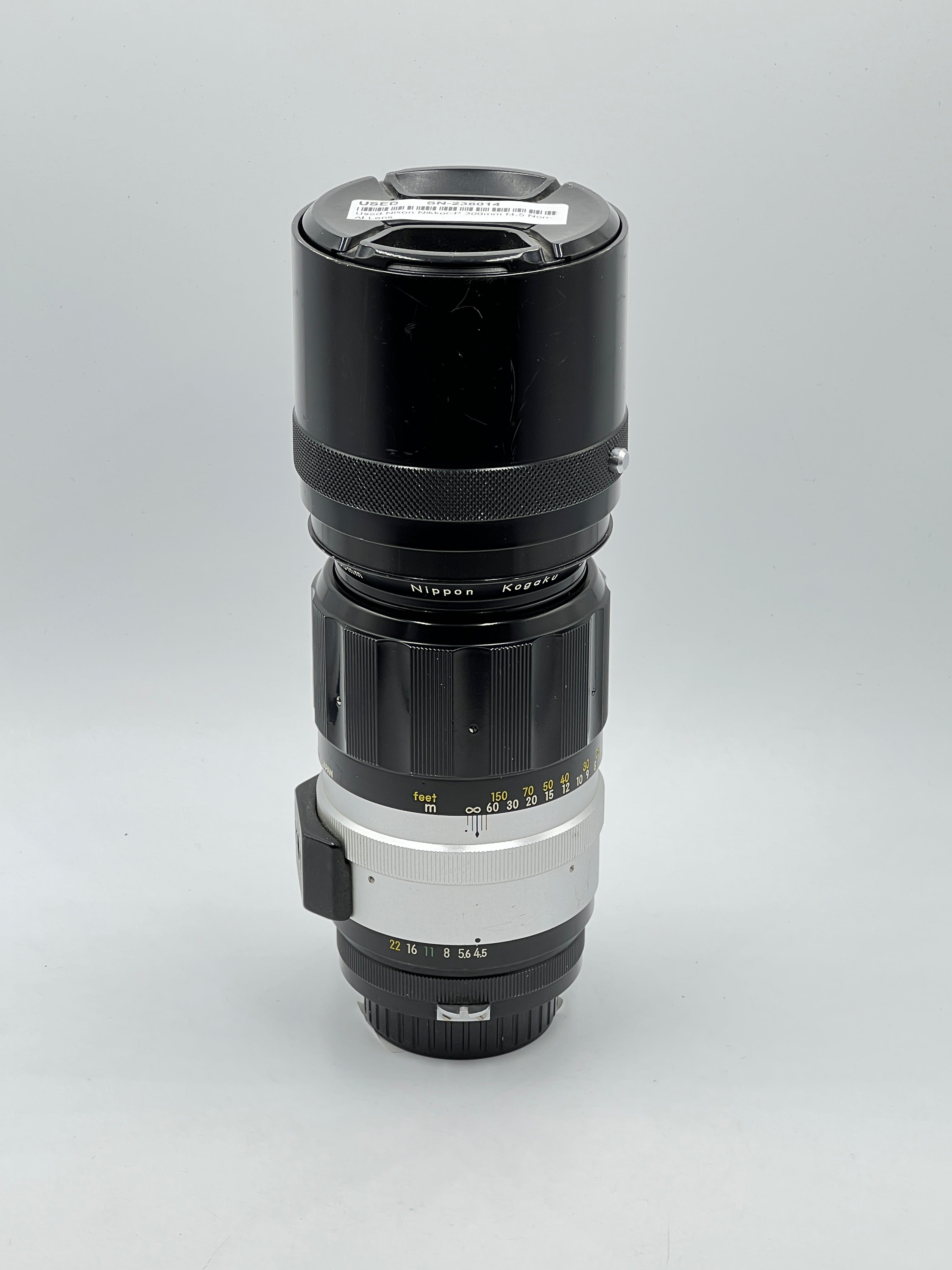 Used Nikon Nikkor-P 300mm f4.5 Non-AI Lens