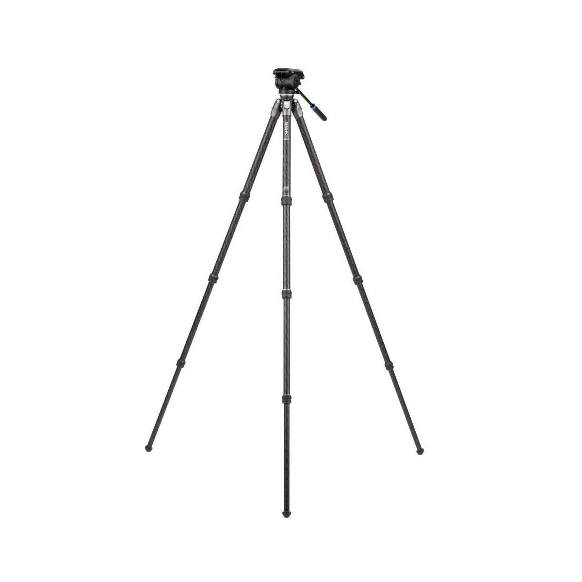 Benro TTOR34CLVS4PRO Tortoise Carbon Fiber 3 Series Tripod System with S4Pro Video Head