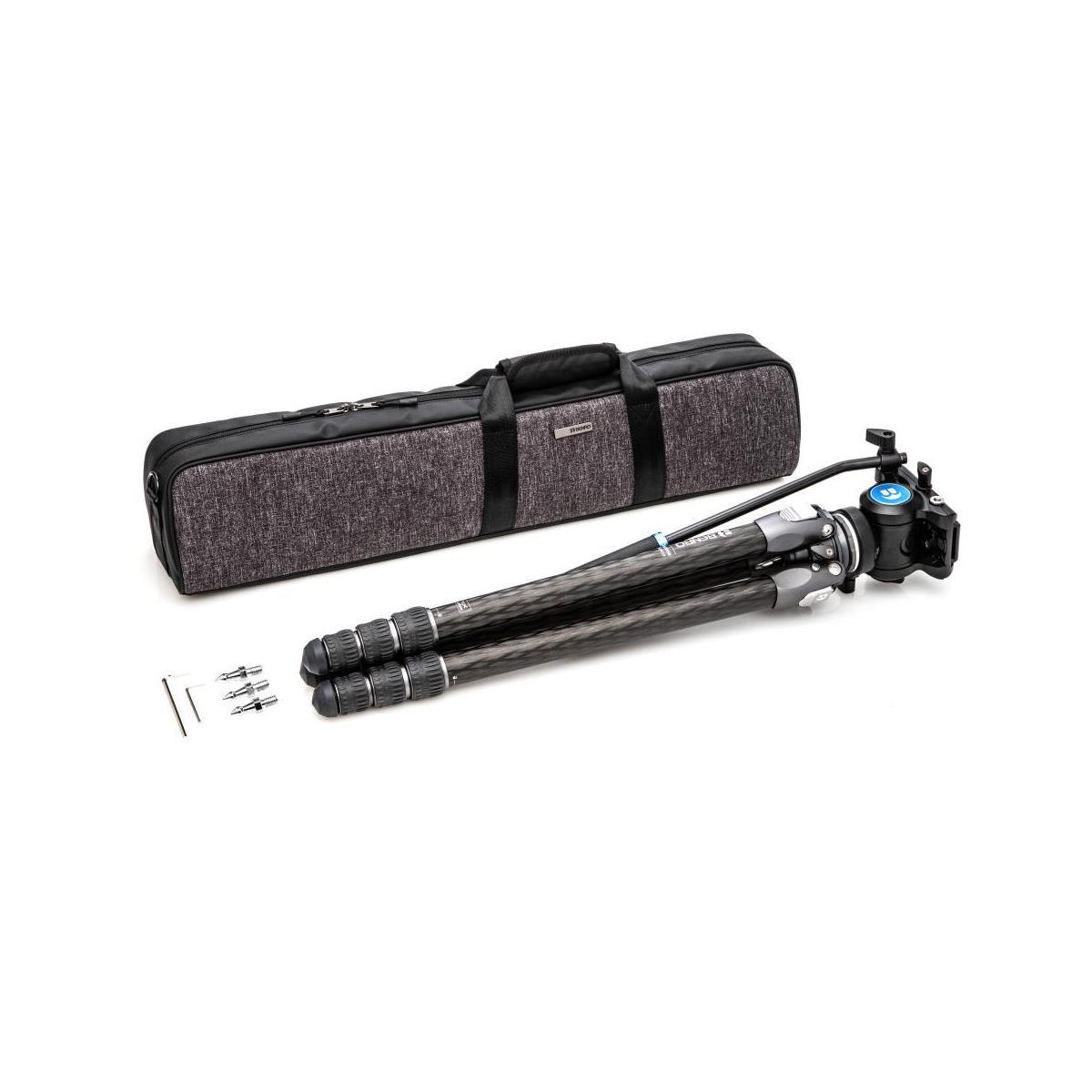 Benro TTOR34CLVS4PRO Tortoise Carbon Fiber 3 Series Tripod System with S4Pro Video Head