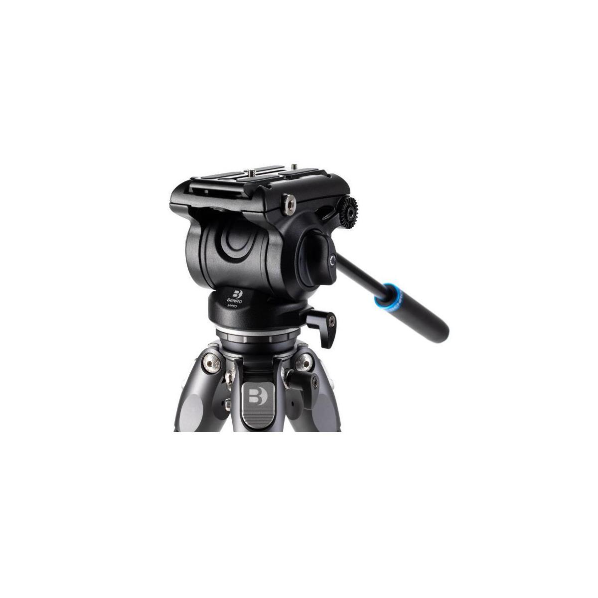 Benro TTOR34CLVS4PRO Tortoise Carbon Fiber 3 Series Tripod System with S4Pro Video Head