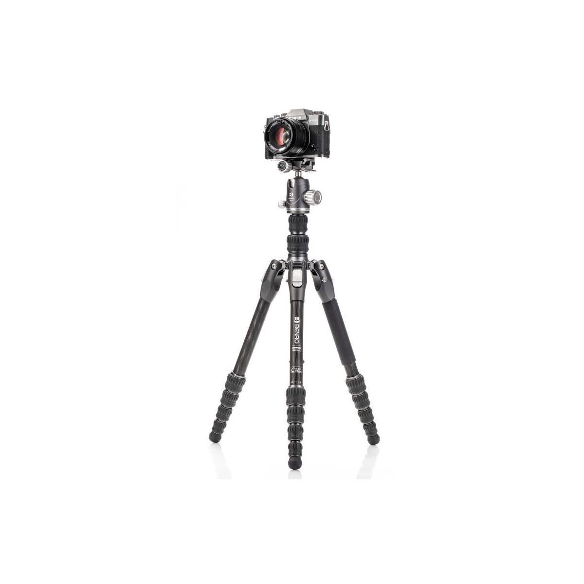 Benro Rhino Carbon Fiber Zero Series Travel Tripod with VX20 Head FRHN05CVX20