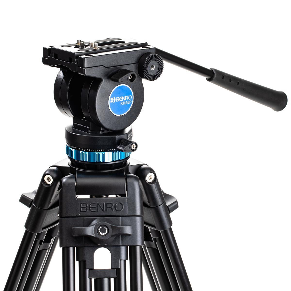 Benro KH25P Video Head & Tripod Kit (61.6" Max)