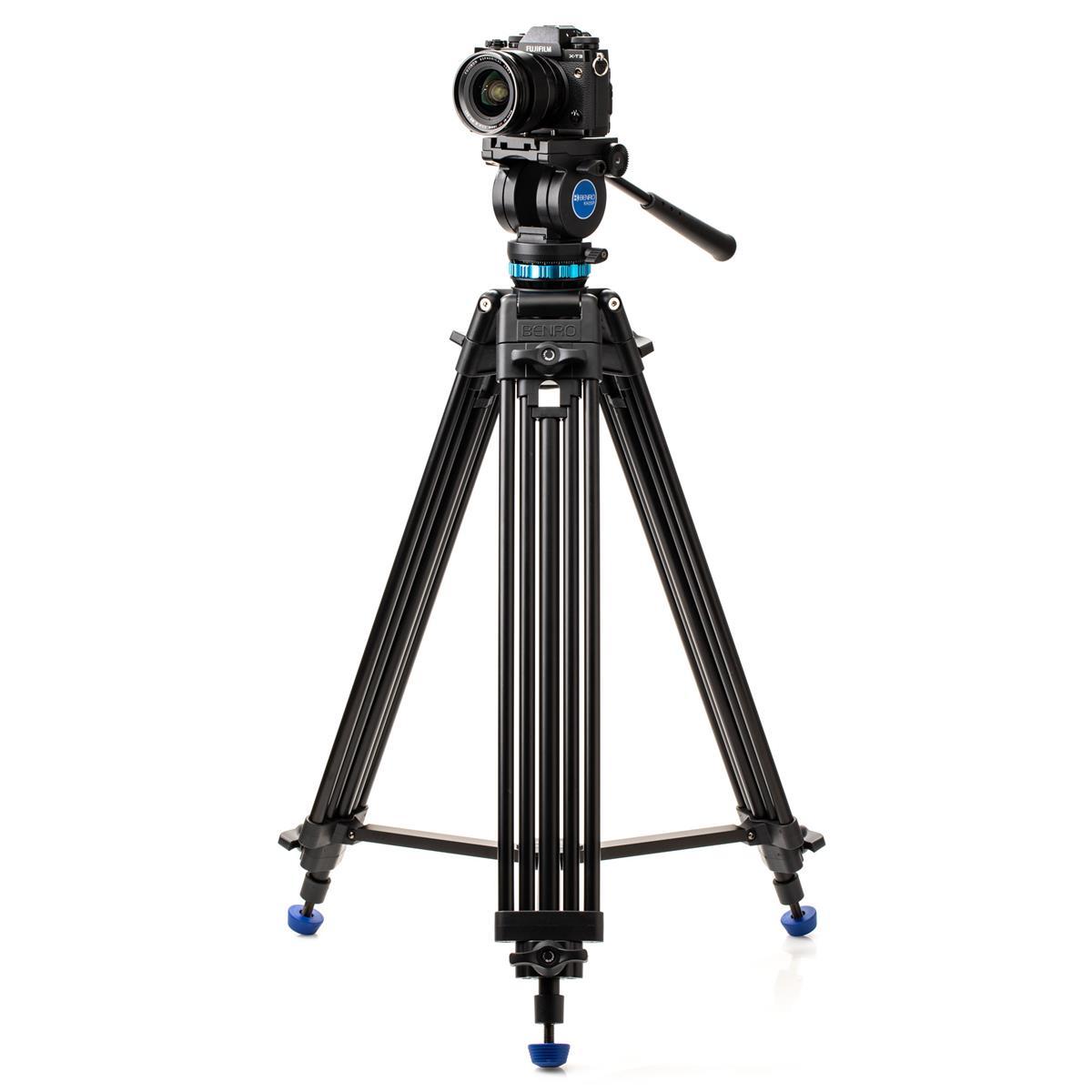 Benro KH25P Video Head & Tripod Kit (61.6" Max)