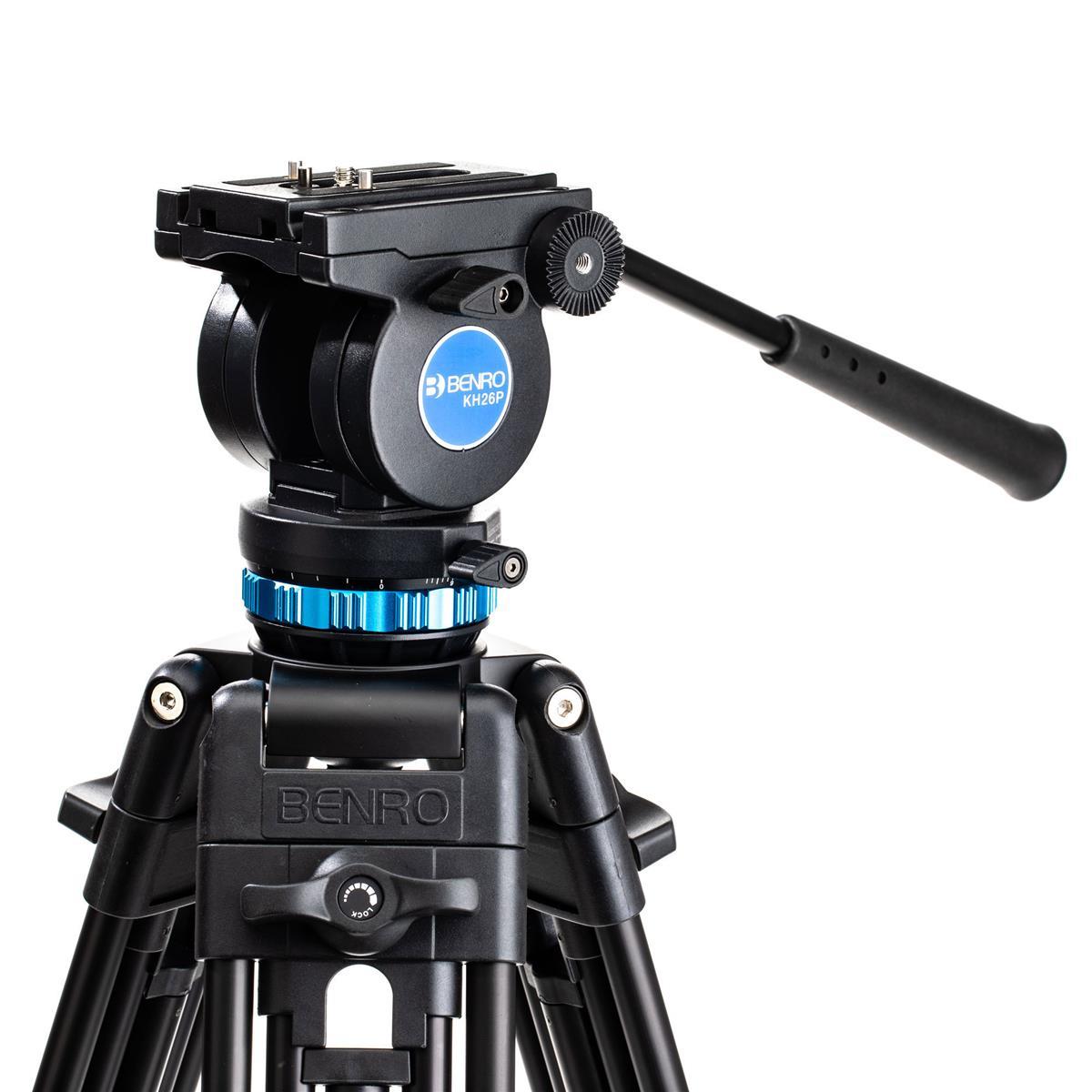 Benro KH26P Video Head & Tripod Kit (72.6" Max)