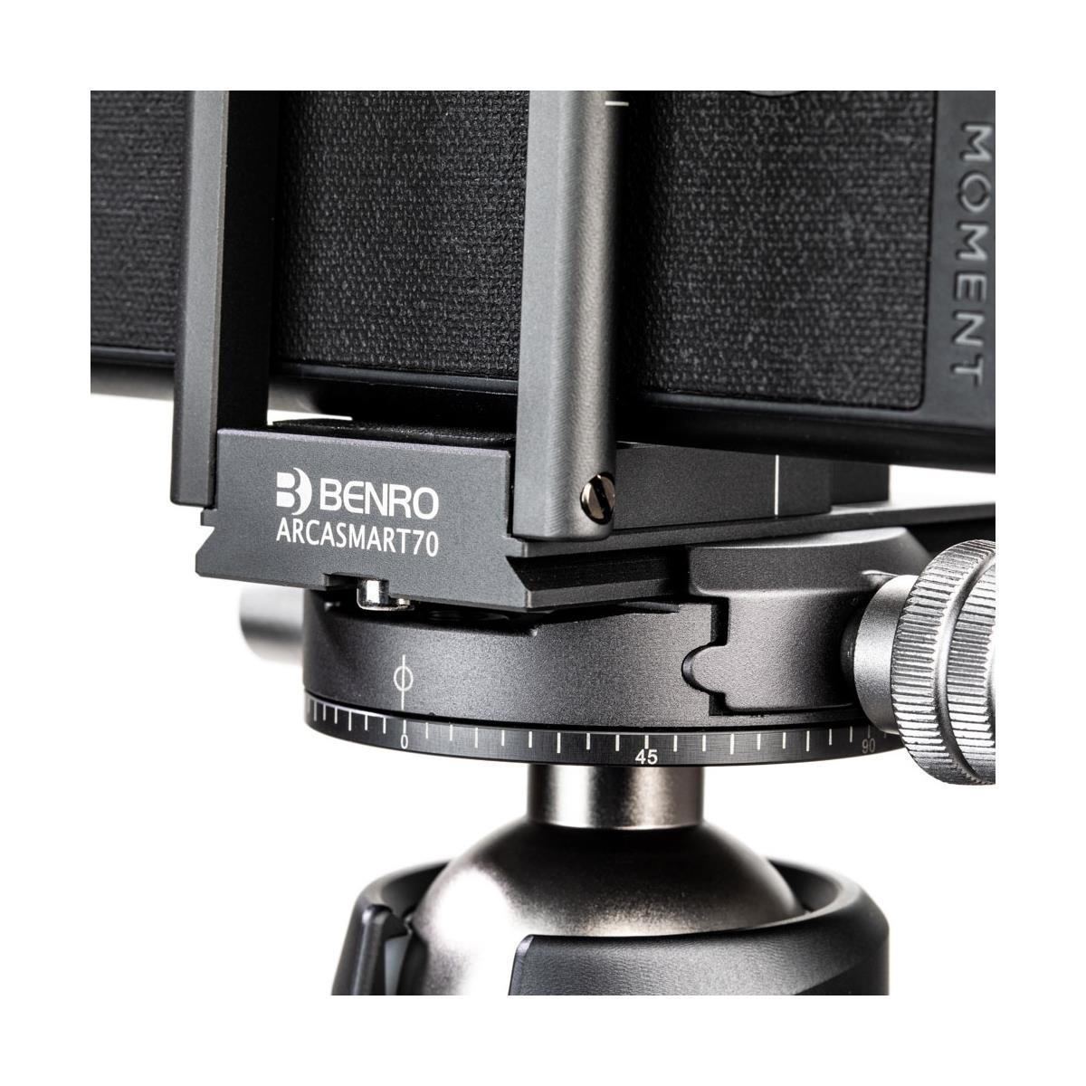 Benro 70mm Arca-Swiss Plate with Smartphone Adapter