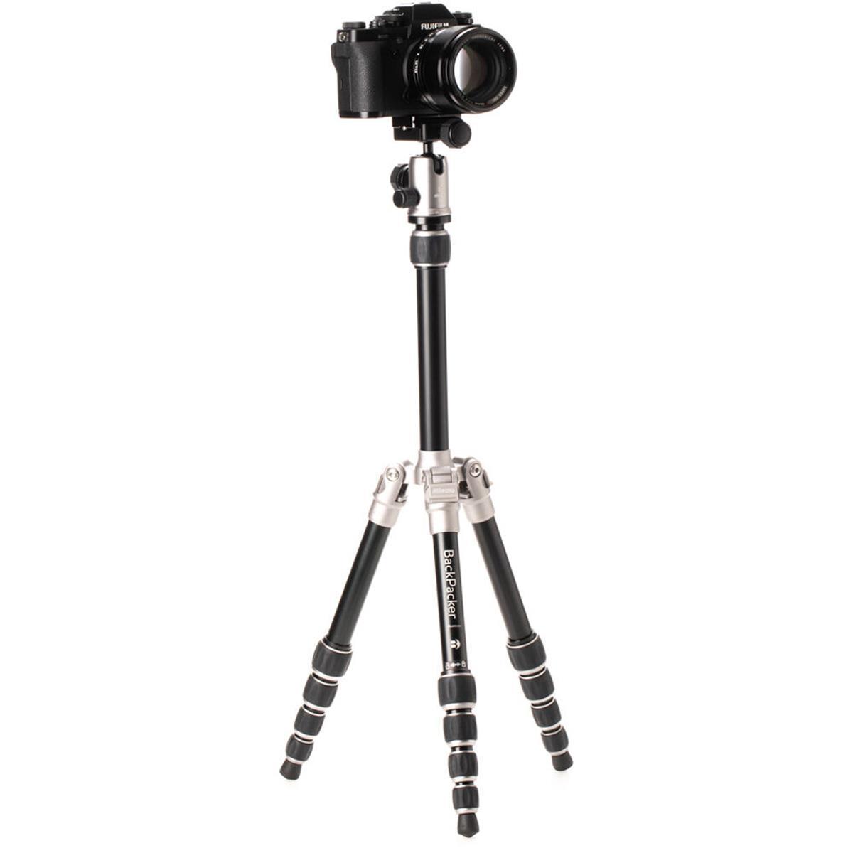 Benro MeFOTO BackPacker Classic Aluminum Travel Tripod with Ball Head (Titanium)