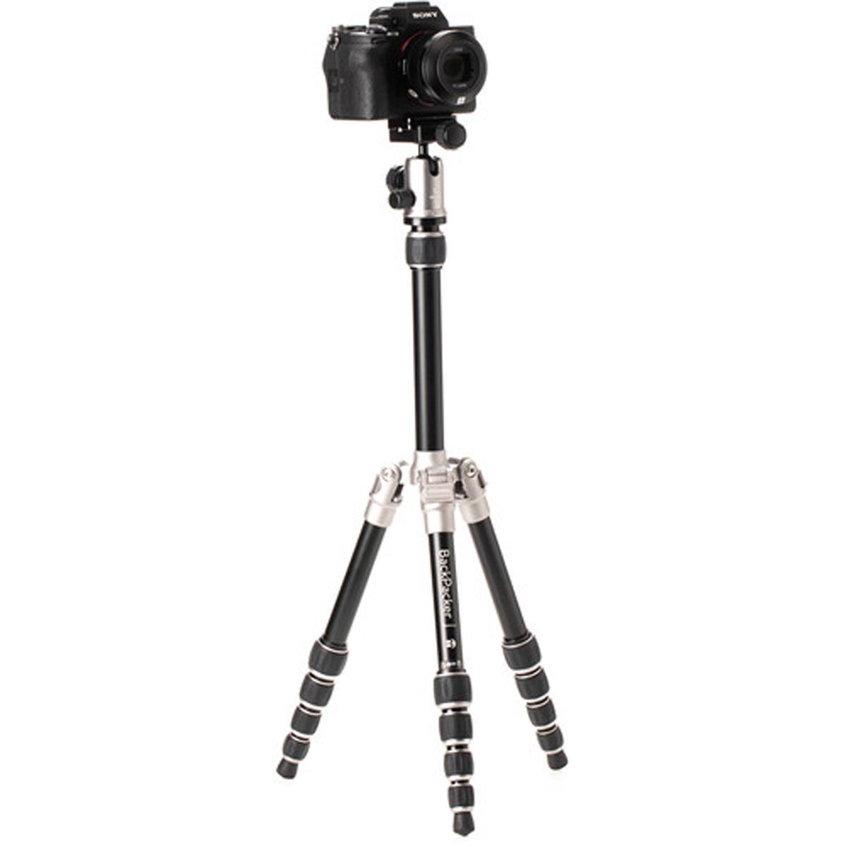 Benro MeFOTO BackPacker Classic Aluminum Travel Tripod with Ball Head (Titanium)