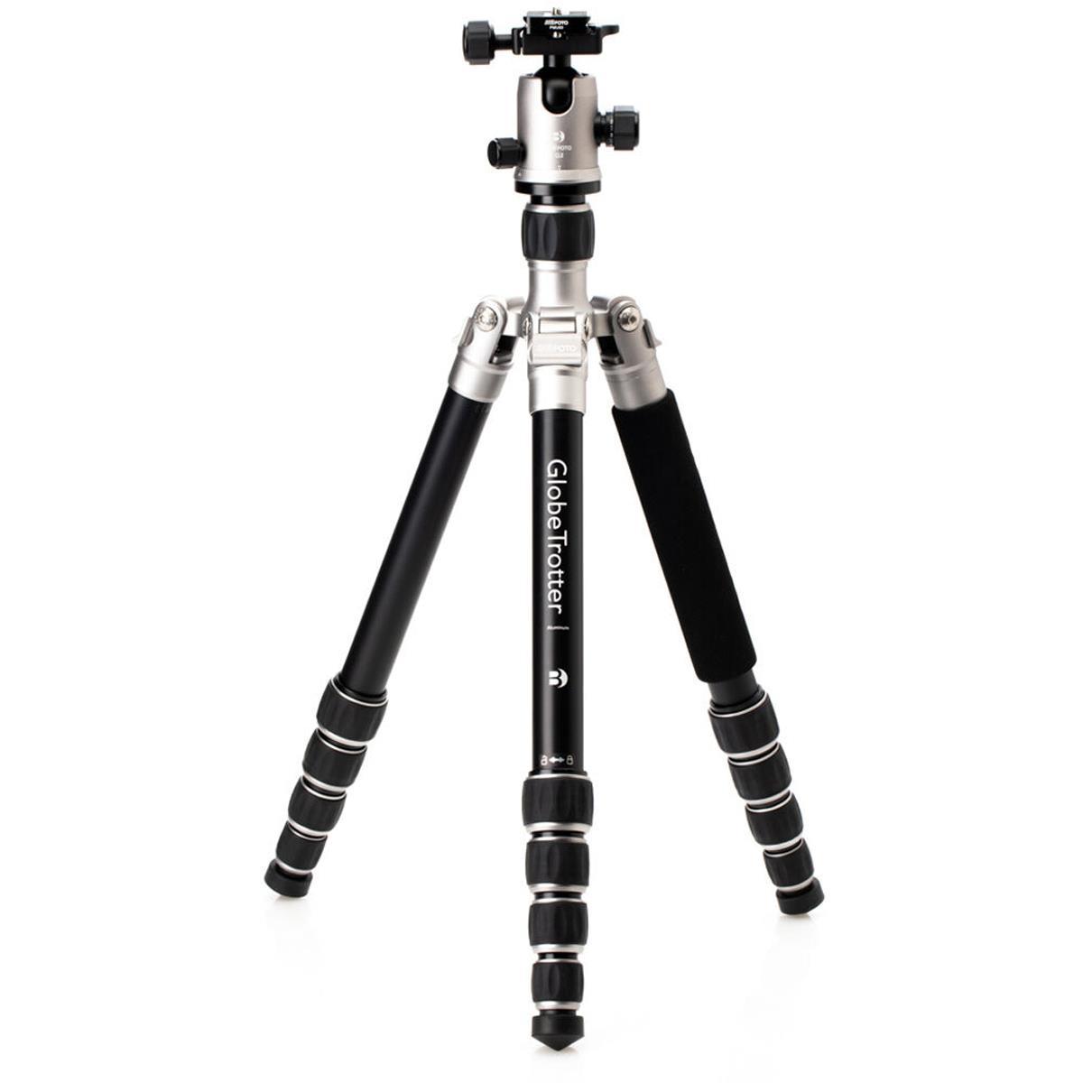 Benro MeFoto GlobeTrotter Aluminum Travel Tripod Kit (Titanium)