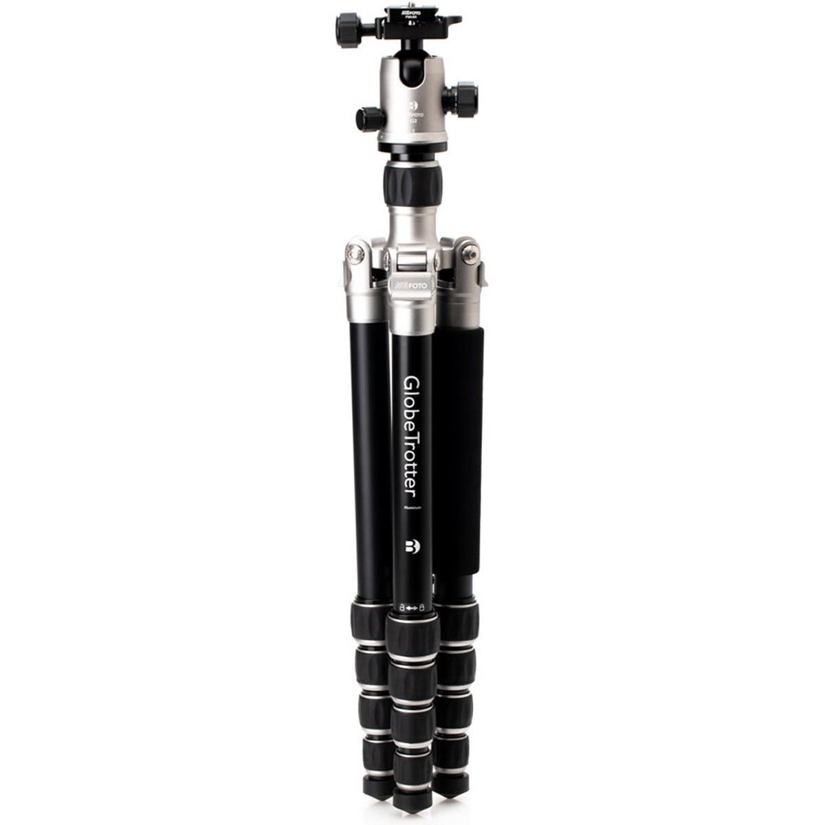 Benro MeFoto GlobeTrotter Aluminum Travel Tripod Kit (Titanium)