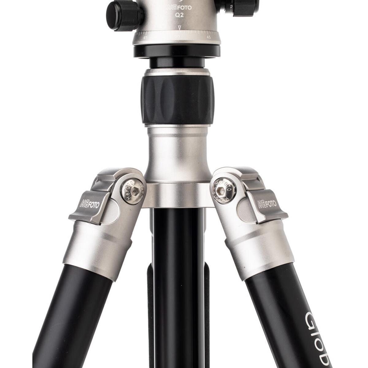 Benro MeFoto GlobeTrotter Aluminum Travel Tripod Kit (Titanium)