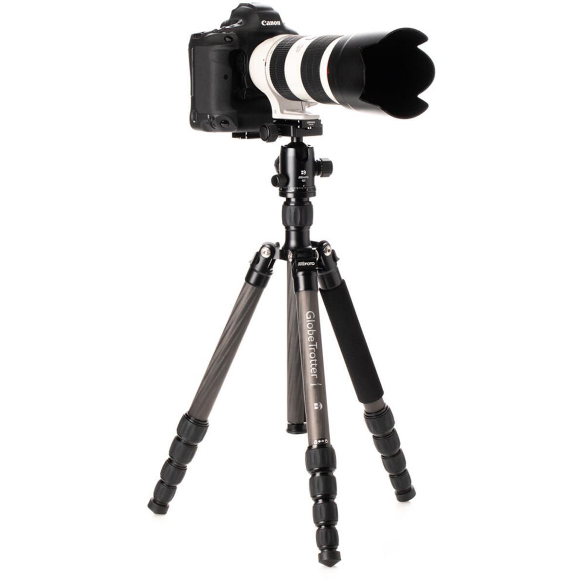 Benro MeFoto GlobeTrotter Carbon Fiber Travel Tripod Kit (Black)