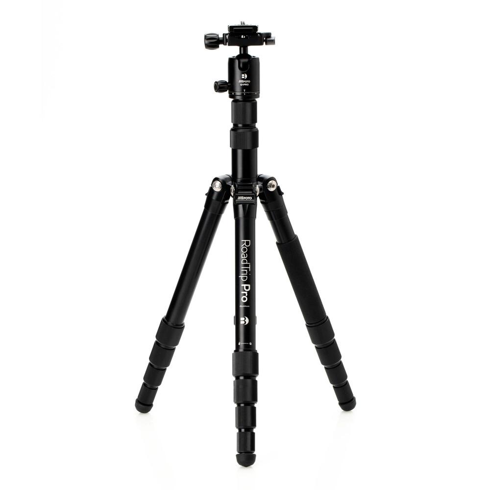 Benro MeFOTO RoadTrip Pro Aluminum Series 1 Travel Tripod with Ball Head and Monopod (Black)