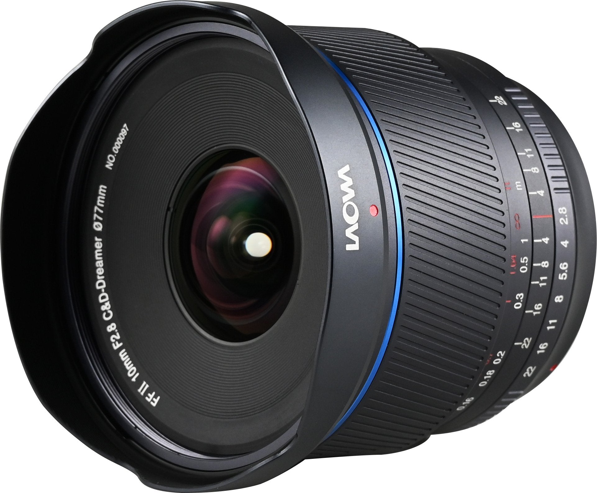 Venus Optics Laowa 10mm f/2.8 Zero-D FF Manual Focus Lens (Canon RF, 5-Blade Aperture)