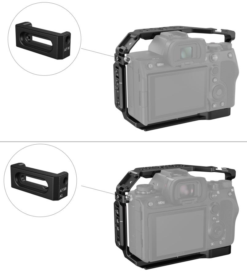 SmallRig Full Cage for Sony Alpha 7R V / Alpha 7 IV / Alpha 7S III / Alpha 1 / Alpha 7R IV