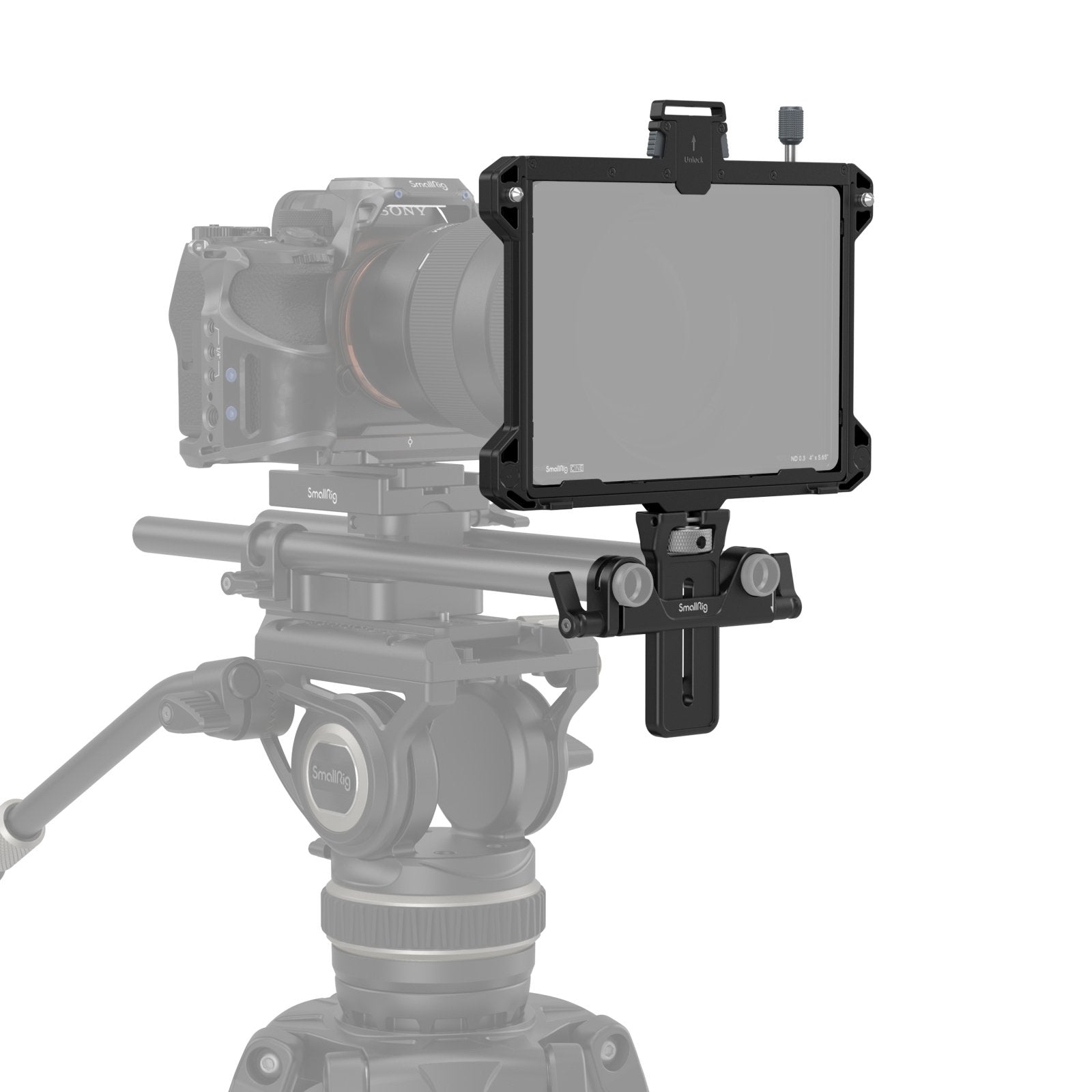 SmallRig Multifunctional Teleprompter for Tablets and Cameras