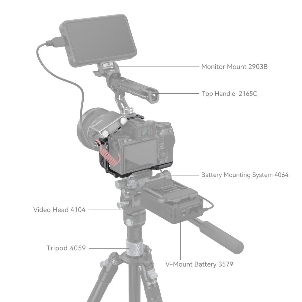 SmallRig Rhinoceros Cage Kit for Sony a7R V, a7 IV & a7S III