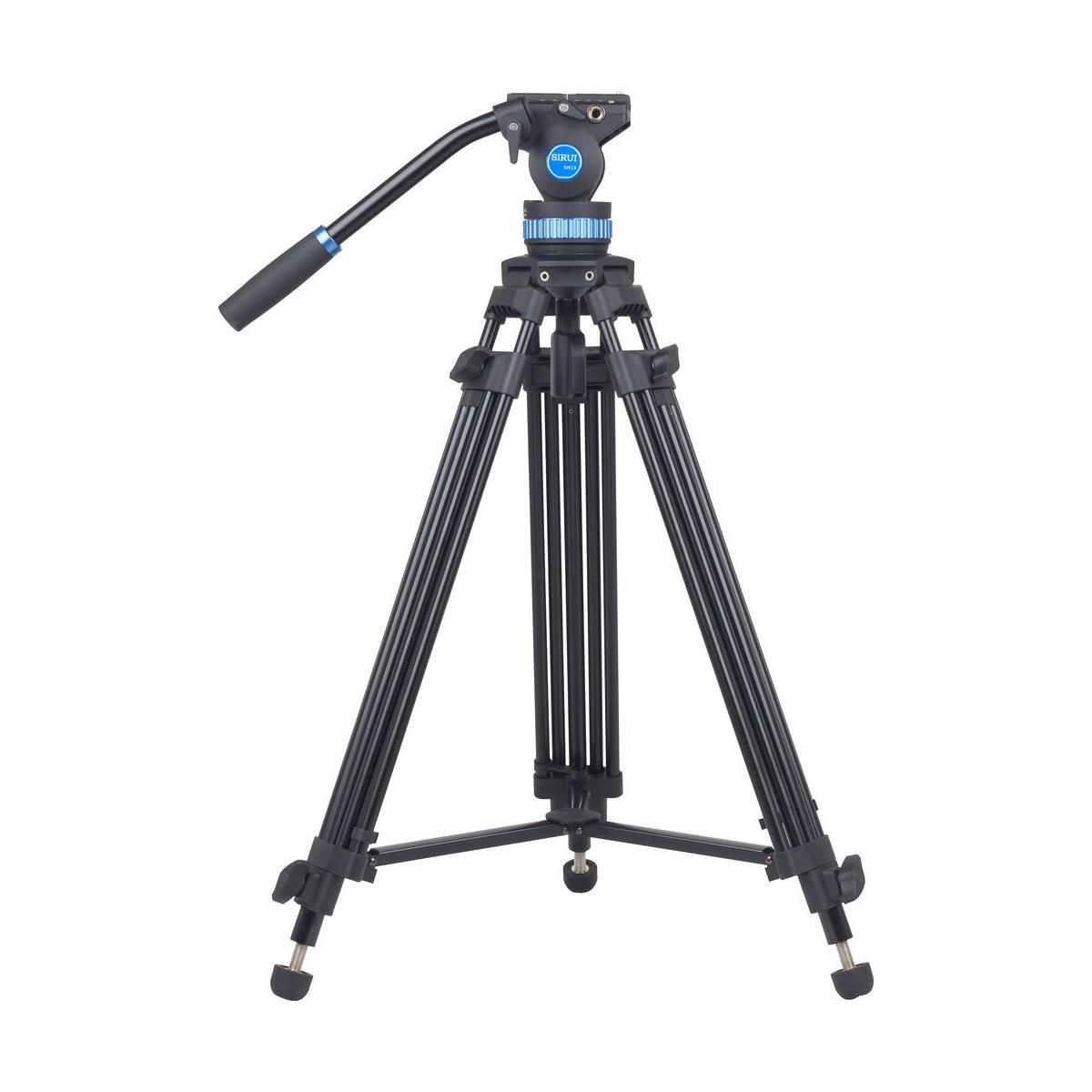 Sirui SH15 Aluminum Video Tripod with Fluid Head