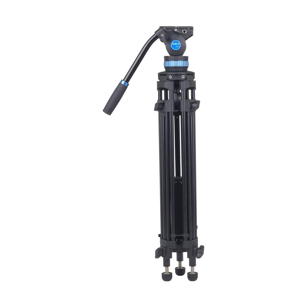 Sirui SH15 Aluminum Video Tripod with Fluid Head