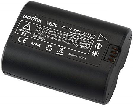 Godox VB20 Lithium-Ion Battery for V350 Flash (7.2V, 2000mAh)