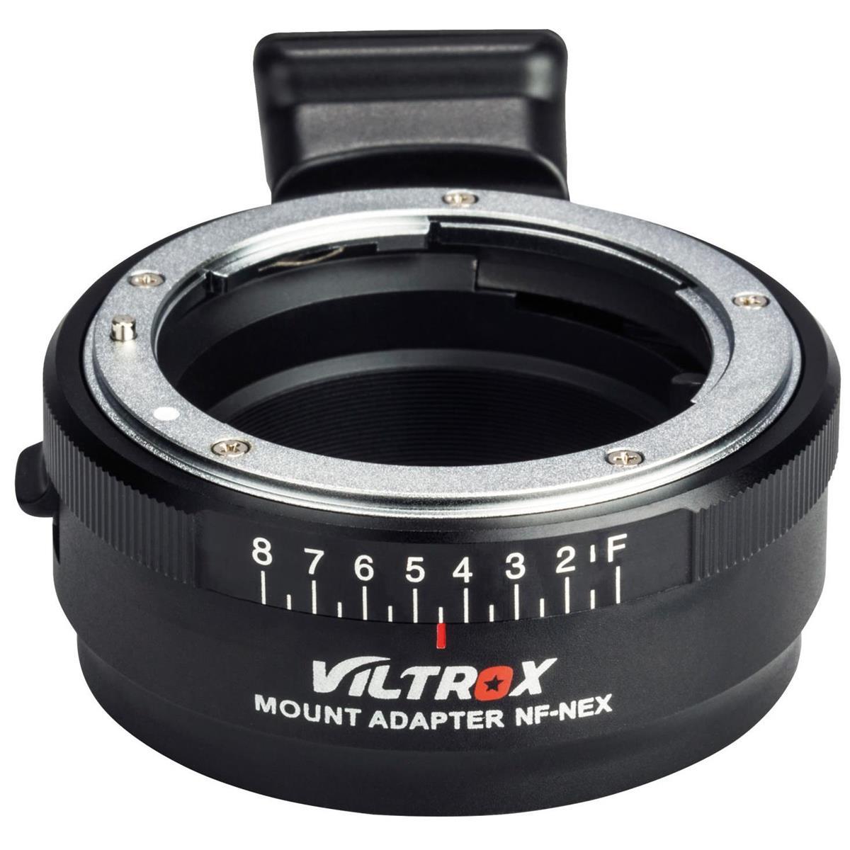 Viltrox NF-NEX Lens Mount Adapter for Nikon F-Mount, D or G-Type Lens to Sony E-Mount Camera