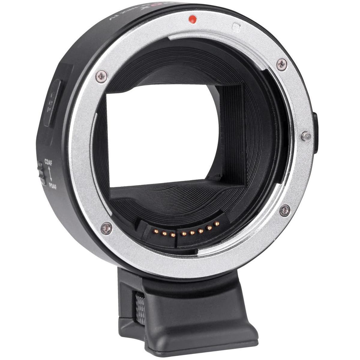 Viltrox EF-NEX IV Lens Mount Adapter for Canon EF-Mount Lens to Select Sony E-Mount Cameras