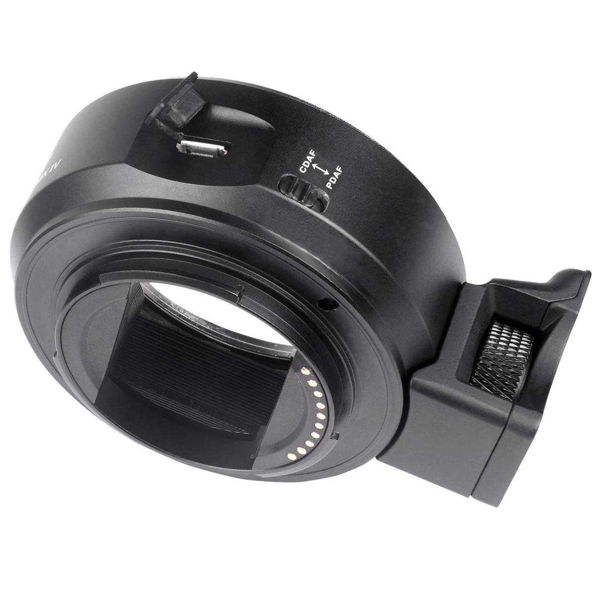 Viltrox EF-NEX IV Lens Mount Adapter for Canon EF-Mount Lens to Select Sony E-Mount Cameras