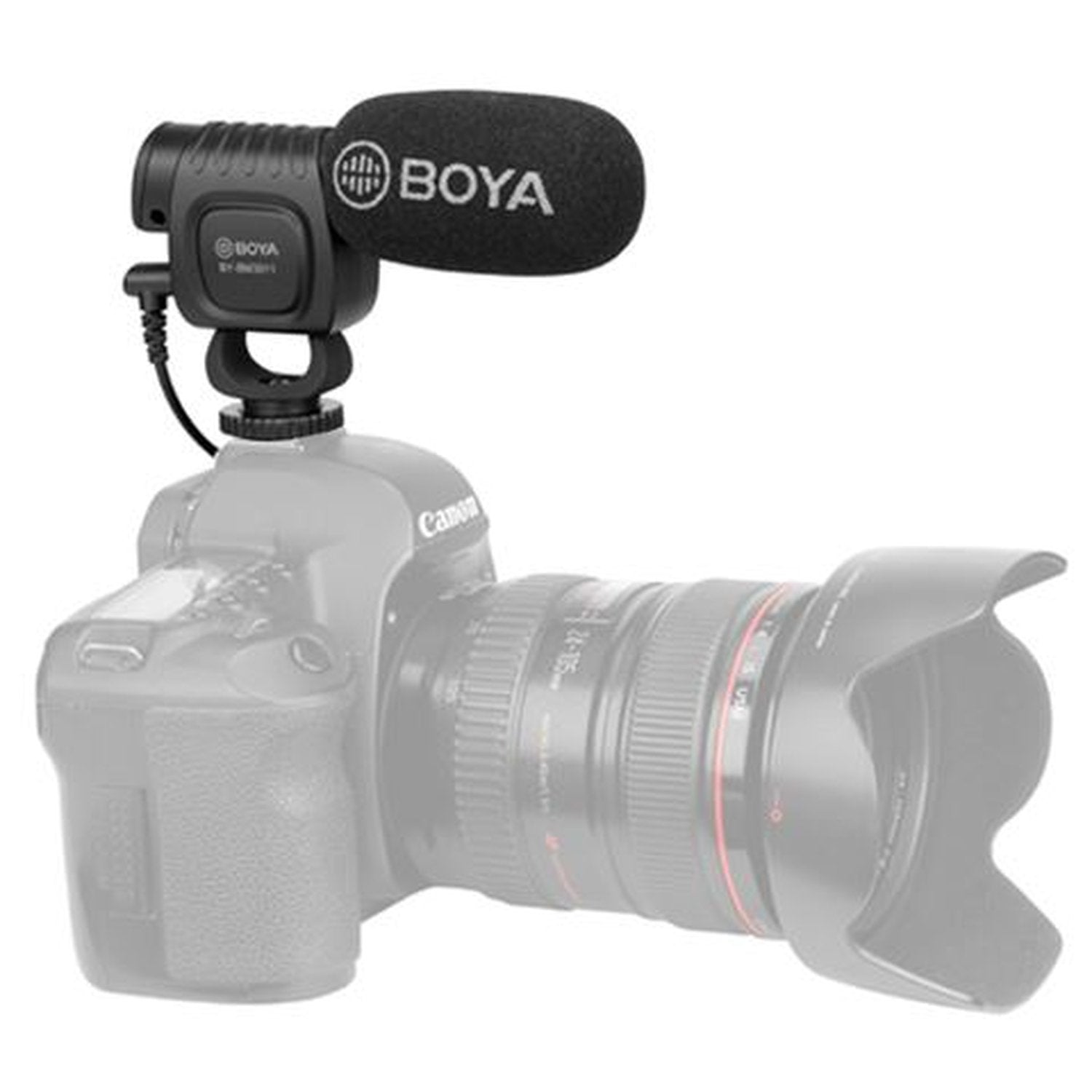 BOYA BY-BM3011 Camera-Mount Cardioid Shotgun Microphone