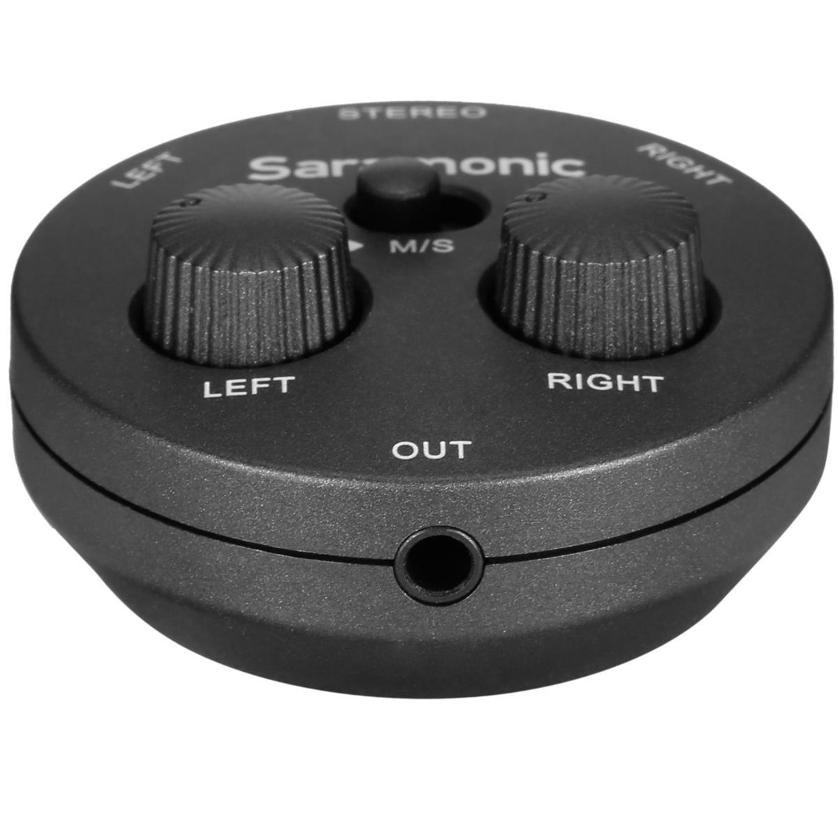 Saramonic AX1 Passive 2-Channel Audio Mixer for Cameras, Smartphones, Tablets, and Computers