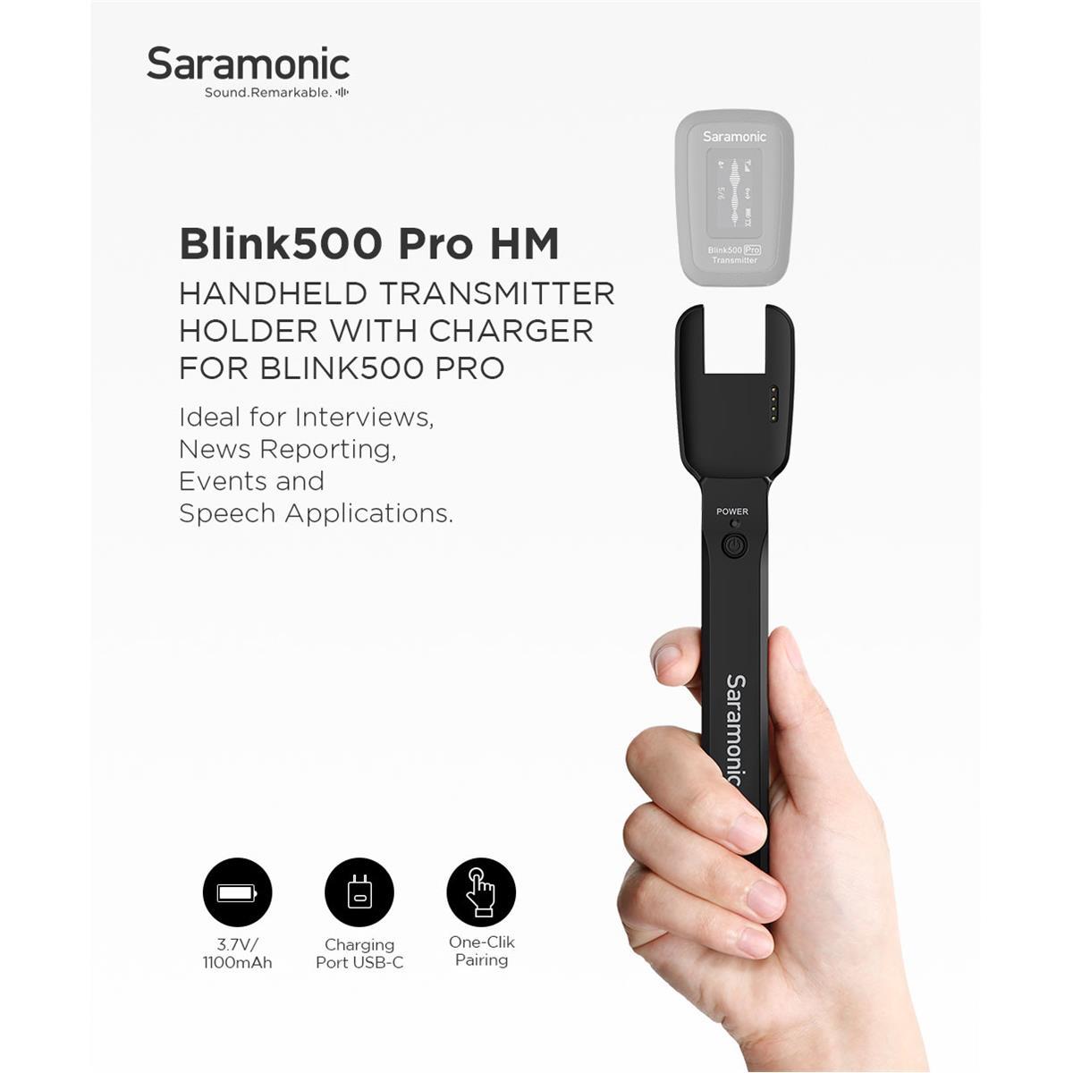 Saramonic Blink 500 Pro HM Handheld Transmitter Holder for Blink 500 Pro TX Transmitter