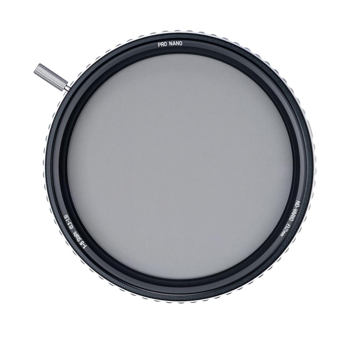 NiSi 52mm True Color ND-VARIO Pro Nano 1-5 Stop Variable Neutral Density Filter