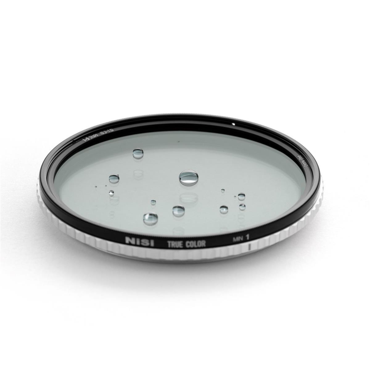 NiSi 52mm True Color ND-VARIO Pro Nano 1-5 Stop Variable Neutral Density Filter