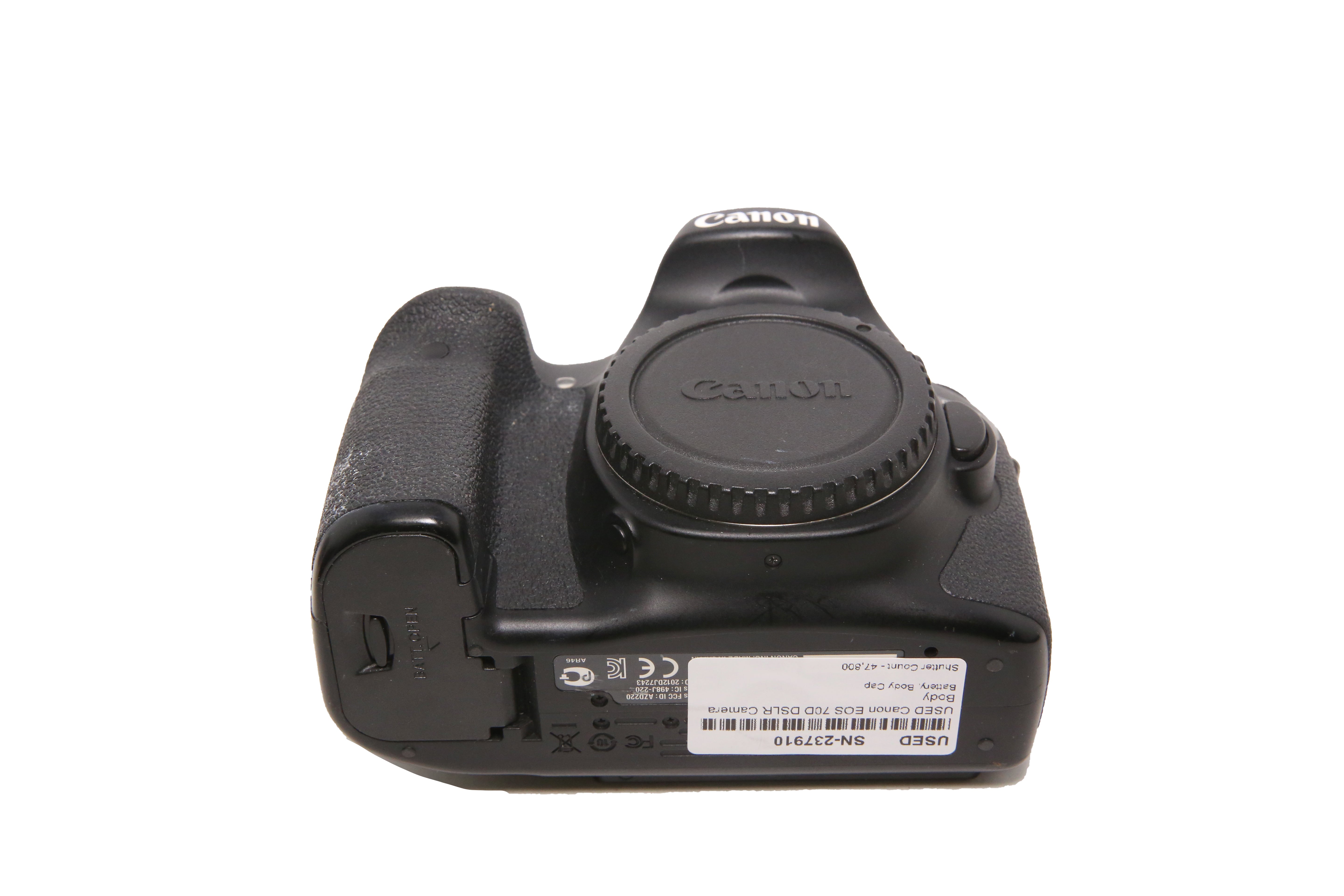 USED Canon EOS 70D DSLR Camera Body