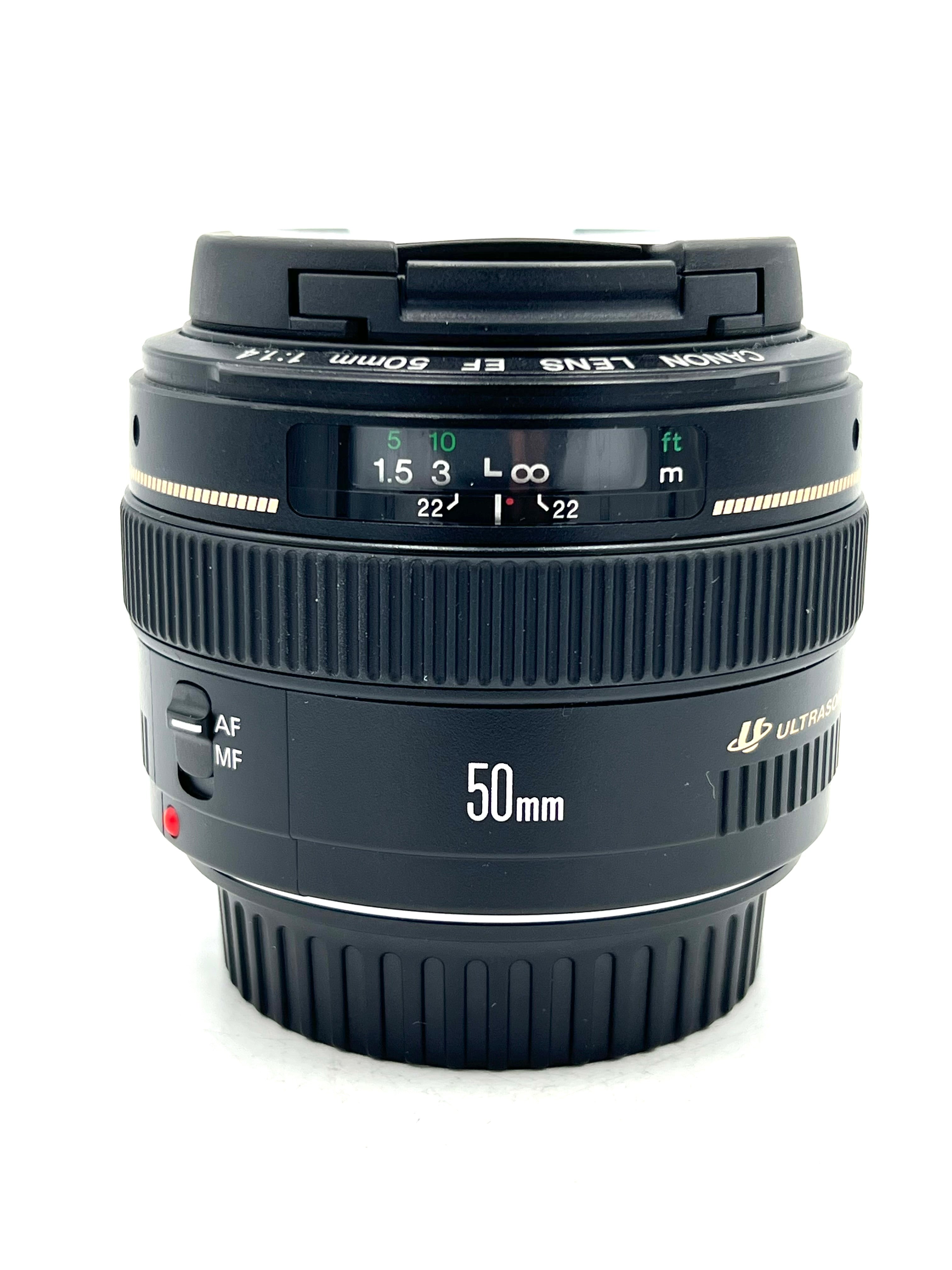 USED Canon 50mm F1.4 EF USM Lens