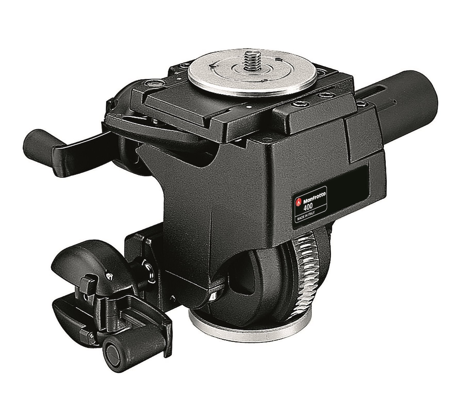 Manfrotto 400 3-Way Geared Pan-and-Tilt Head with Select Quick Release Plates