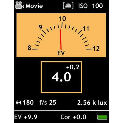 Gossen DigiSky: Digital Exposure/Flash