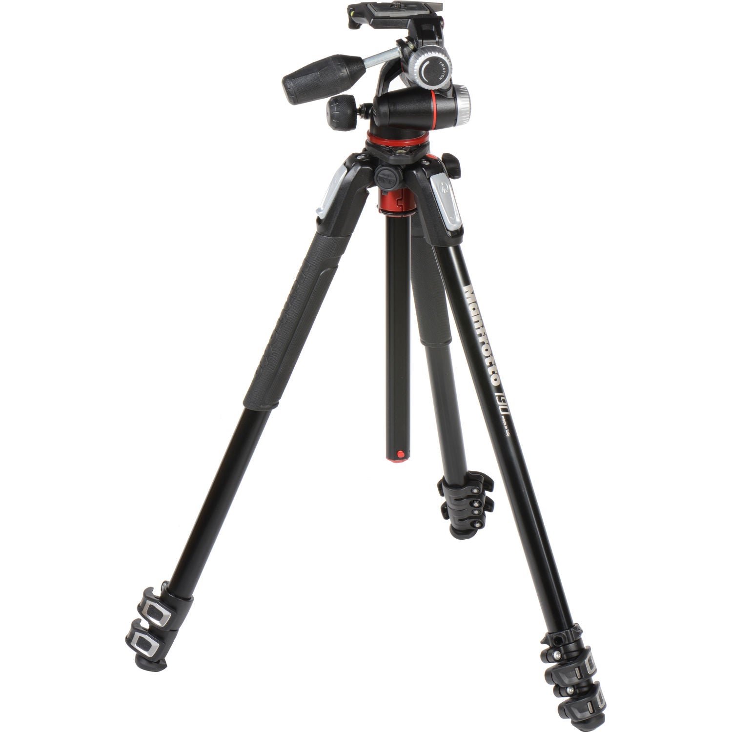 Manfrotto MK190XPRO3-3W Aluminum Tripod   with 3-Way Pan/Tilt Head