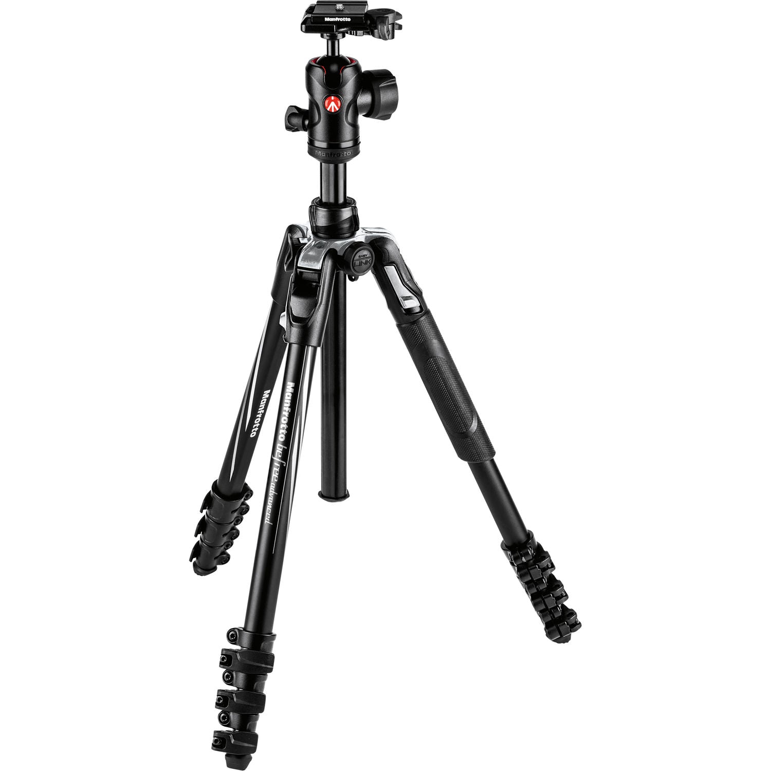 Manfrotto Befree Advanced Travel Aluminum Tripod with Ball Head (Black)