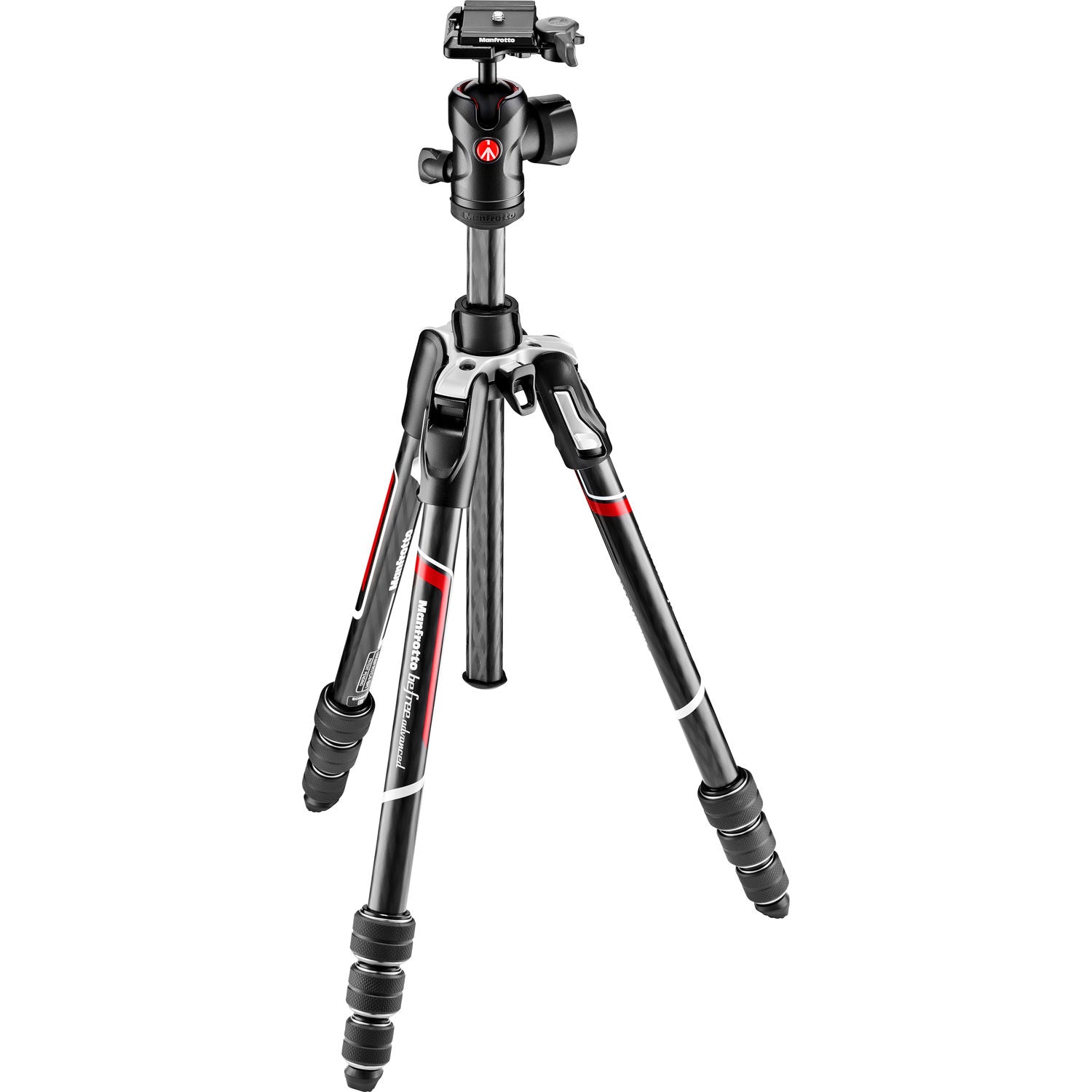 Manfrotto Befree Advanced Carbon Fiber  Travel Tripod with 494 Ball Head (Twist Locks, Black)