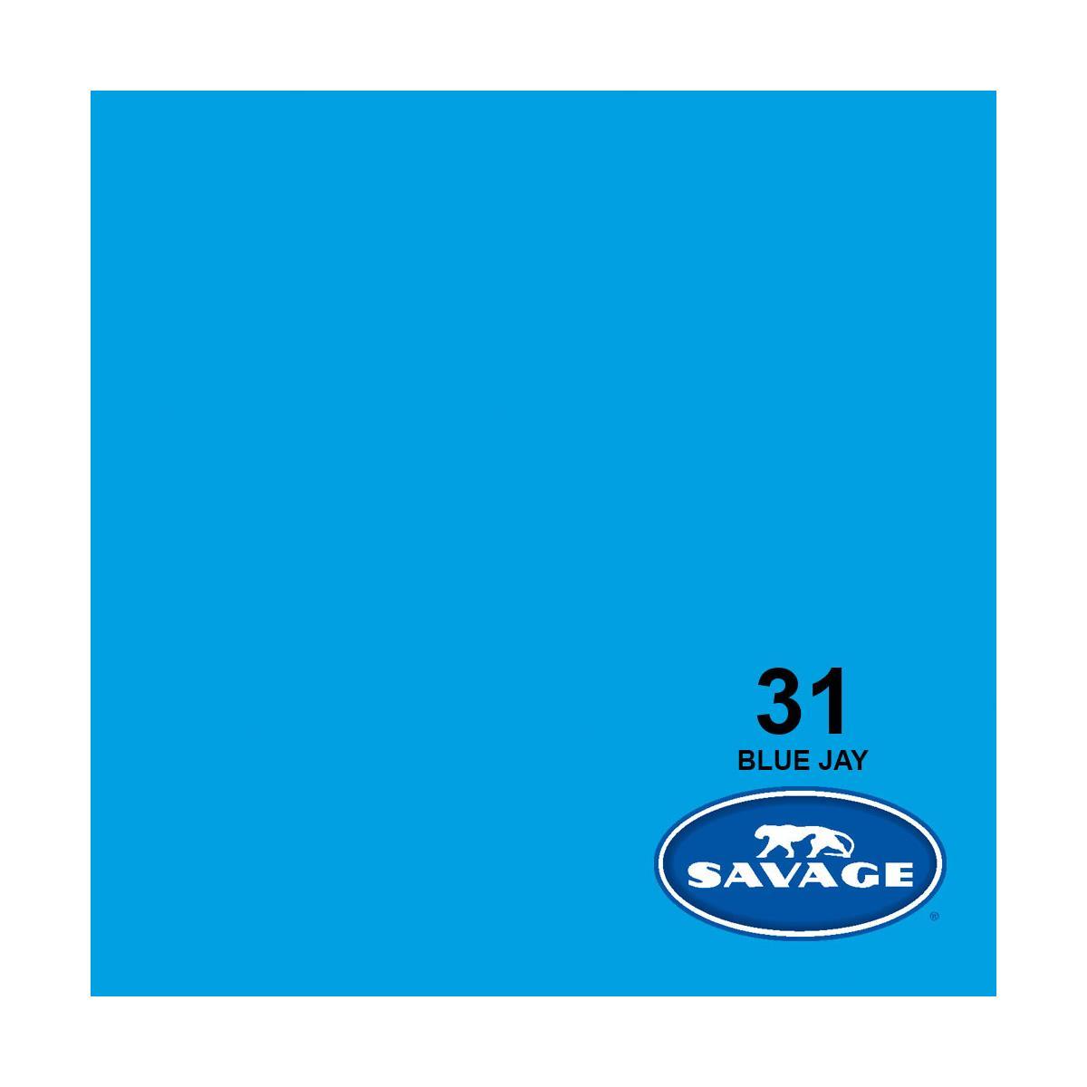 Savage 86"x36' #31 Blue Jay Seamless Background Paper